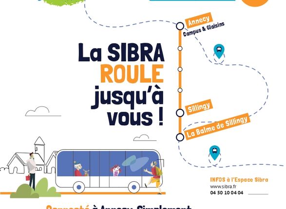 Se rendre à Annecy en bus depuis la CCFU, c’est possible !