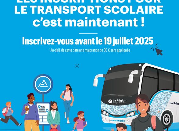 Inscriptions pour les Transports Scolaires